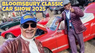 Выставка классических автомобилей Bloomsbury 2025 &mdash; DeLorean, Dino Ferrari и сюрприз от Sinatra!