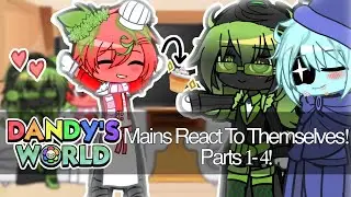 Dandys World Mains React To Themselves! || Parts 1-4! || WATCH IN 2x SPEED!