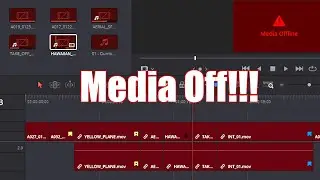 Error Media Offline in DaVinci Resolve beheben  - Einsteiger Tutorial [DEUTSCH]