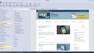 Sage 100 Inventory Physical Count Part 1