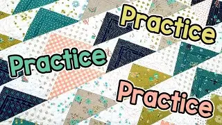 Quilting Flying Geese | How To Quilt It | Part 1