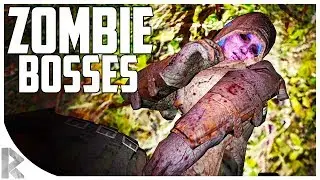 DAY 42 HORDE! - ZOMBIE BOSSES?! - 7DTD Gameplay: WOTW Mod #32