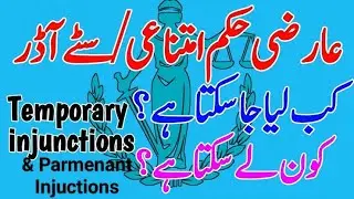 Stay Order/Temporary And Parmenant Injuctions Application Under Order 39 Rule 1 & 2 CPC In Civil Cas