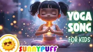 Yoga Song #aianimation #trending #softanimation #3danimation #sunnypuffstudios #kidssongs #babysongs