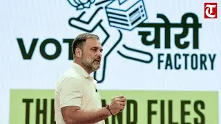LIVE: #VoteChori Press Conference - The H Files | Rahul Gandhi