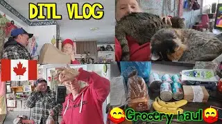 Jan21/26  Winter wonderland Snow Clouds & music Rich brings #groceryhaul I talk a lot in this one