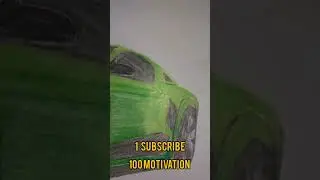 colourful drawing of snake car , please subscribe #shorts #youtubeshorts