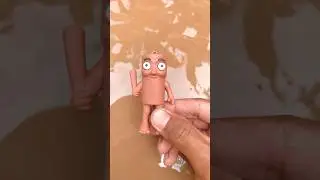 Cleaning a tung tung sahur ASMR Sastisfying Mud