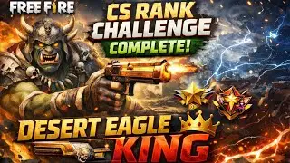 CS Rank Challenge Complete 🔥 (Desert Eagle King 👑 ) inteli5TV 🖥