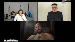 Adin Ross X Andrew Tate X Kim Jong Un doppelg&auml;nger on KICK live stream