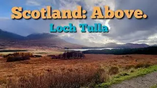 4k: Loch Tulla, Bridge of Orchy, Scotland.