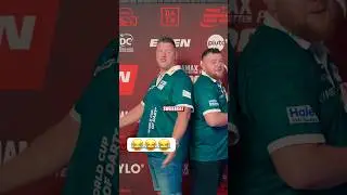 Кто бы предпочёл&hellip; действующих чемпионов Кубка мира Джоша Рока и Дэрила Герни 😂 #pdceurope