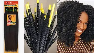 🤎🍁How To Pre-curl Xpression Hair For Crochet Braids