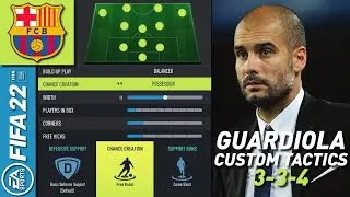 HOW TO PLAY LIKE  PEP GUARDIOLA'S FC BARCELONA (2011/12) IN FIFA 22 ULTIMATE TEAM