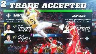 NO WAY! MY TRADE WAS ACCEPTED!!! Saints Franchise Ep 2