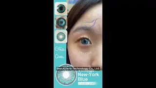 brown green blue cosmetic contact lenses 8.5mm base curve 14.2mm diameter