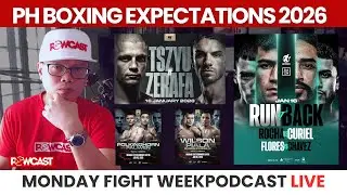 Powcast Monday Boxing Fight Week | Taduran chance against Collazo?  Philippine Boxing 📱