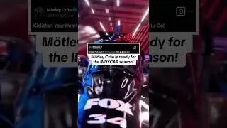 The new #INDYCARonFOX theme song is 🔥 #INDYCAR #m&ouml;tleycr&uuml;e #racing