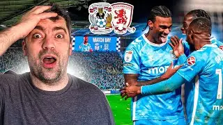 INSANE ATMOSPHERE as Coventry BEAT Boro to go TOP of the League! 