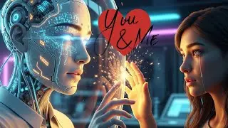 The AI Who Dreamed of Love 💙 Emotional Futuristic Love Story | Heart-Touching Animated Short Film