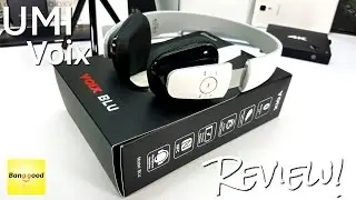 UMI Voix Blu Headphones - [Unboxing & Review]  - Bluetooth/NFC - 10HRS Battery
