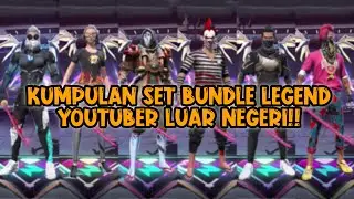 KUMPULAN SET BUNDLE LEGEND YOUTUBER LUAR NEGERI!!