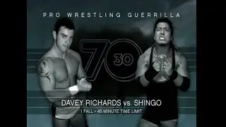Davey Richards vs. 鷹木信悟 (Shingo Takagi) - PWG 70 / 30 03.24.2007 | FULL MATCH