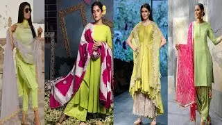 Light Green Suits के साथ कैसा दुपट्टा ले?||Light Green Colour Combinations Suits Designs