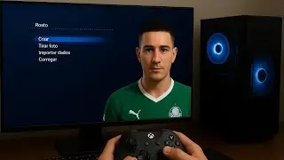INSERINDO FACES PES 2013 EM 2025 | ANDRÉ TUTORIAIS #retrogaming #pes13 #pes