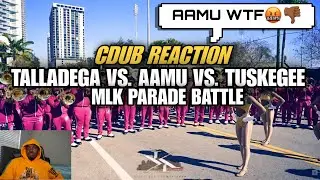 ALABAMA A&M WTF😡 reacts to Talladega Vs Alabama A&M Vs Tuskegee Band MLK Parade