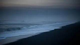 Natural Sea Sound for Sleep | Quiet Night to Reduce Anxiety and Overthinking with Silent Beach Mood