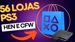 Como baixar Lojas  4.90 HEN e CFW PS3