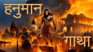 Hindi Song - Hanuman Gatha - The Immortal Legend | हनुमान गाथा - अमर महानायक #ai #vrsaistudio