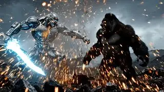 Ultimate Crossover: King Kong 2025 l King Kong Fights with Iron Man!