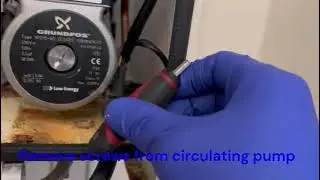 How to replace circulating pump head on an Ideal Logic boiler step by step