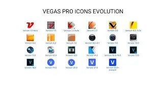 VEGAS PRO ICONS EVOLUTION