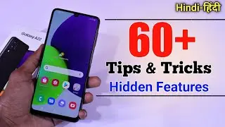 Samsung A22 Tips And Tricks - Top 60++ Hidden Features | Hindi-हिंदी
