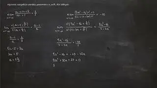 2.195. Find all values ​​of the parameter a, a&isin;R, for which: a) lim (a-1)n+9/an+1 = 2/5