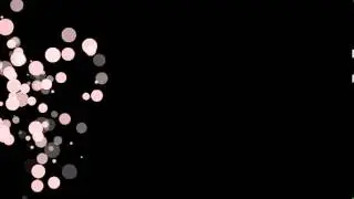 bokeh particles left - HD transition
