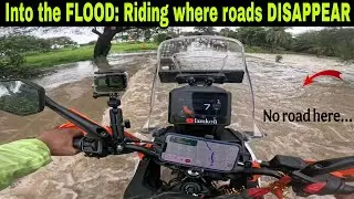 Ep 3 Indore to Dhule | Riding through a flood zone - what happens next? #ktm #ktmindia #mumbai 