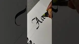 handwriting to calligraphy | italic calligraphy #handwriting #calligraphy #italic #art