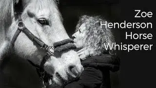 Animal healer Zoe Henderson