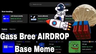 Baru Banget Nih Bree Airdrop Base Meme #base #airdrop #crypto #Gateio