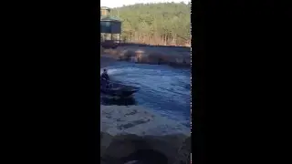 Jet Ski Jon Boat powered by a seadoo 787