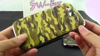 Camo Shinny Edged Hard Cases for Samsung i9300 Galaxy S3 S III
