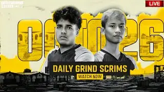 [HINDI] BGIS 2026 THE  GRIND | OCTOPUS DAILY GRIND SCRIM 🇮🇳 CASTING BY BHALU 🐼