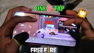 3 Finger Custom HUD🎯Onetap🔴Headshot😱Fast⚡Gloowall💨 Setting⚙️Free Fire🔥 Handcam Gameplay #gaming