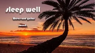 Relaxing Ocean Waves at Golden Hour(Sleep well )