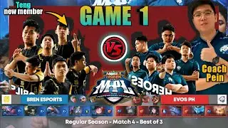 Game1 Bren Esports vs Evos PH | MPL Philippines Season 4