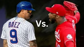 Javier Baez vs. Amir Garrett in one edit